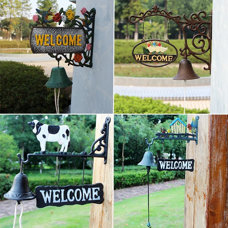 Northern Europe country retro welcome two-sided hang out one's shingle hang out one's shingle doorbell wind chimes outdoor
Northern Europe country retro welcome two-sided hang out one's shingle hang out one's shingle doorbell wind chimes outdoor