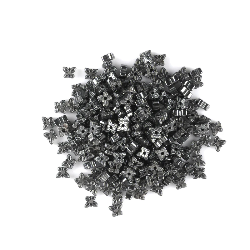 AAA 200Pcs Black Hematite beads 1strand/lot 2mm Butterfly shape beads Natural Stone for DIY Jewelry bracelet Making Accessories
AAA 200Pcs Black Hematite beads 1strand/lot 2mm Butterfly shape beads Natural Stone for DIY Jewelry bracelet Making Accessories