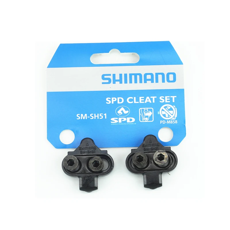2018 Shimano SPD SM-SH51 Cleats Pair Single Release/ Multi-Release Pedal Cleats w/ Cleat Nut Plates Float Mountain sh51
2018 Shimano SPD SM-SH51 Cleats Pair Single Release/ Multi-Release Pedal Cleats w/ Cleat Nut Plates Float Mountain sh51