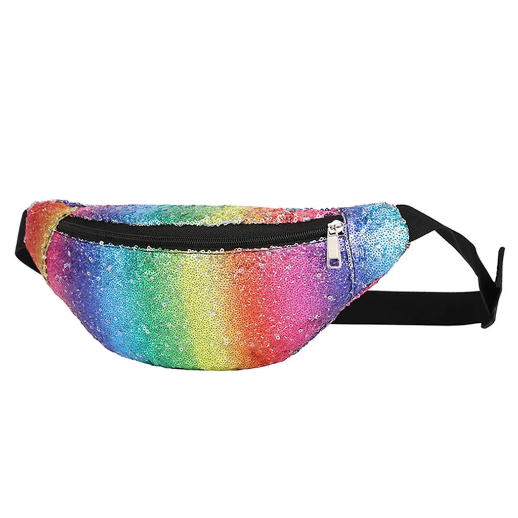 Women Bag Fashion Color Zipper Sequin Girl Messenger Sport Chest Waist sac banane femmebolso de cintura mujer 2019 sac banana
Women Bag Fashion Color Zipper Sequin Girl Messenger Sport Chest Waist sac banane femmebolso de cintura mujer 2019 sac banana