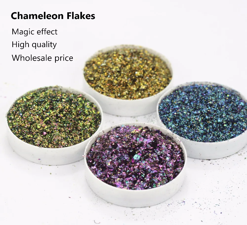 50g Chameleon Flakes Magic Effect Flakes Chamaleon Powder Chrome Nail Powder Glitter Sequins Gel Nail Polish Manicure 1 bag
50g Chameleon Flakes Magic Effect Flakes Chamaleon Powder Chrome Nail Powder Glitter Sequins Gel Nail Polish Manicure 1 bag