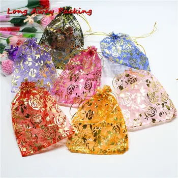 Long Away Packing Rose Organza Bags Organza Wedding Gift Bags Custom Tea Packaging Bags 100pcs/lot Christmas Gift Bags 7*9cm
Long Away Packing Rose Organza Bags Organza Wedding Gift Bags Custom Tea Packaging Bags 100pcs/lot Christmas Gift Bags 7*9cm