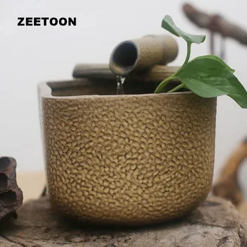 220V Desktop Fountain Water Feature Landscape Bonsai Humidifier Hydroponic Flower Pot Nebulizer Feng Shui Home Decor Lucky Gift
220V Desktop Fountain Water Feature Landscape Bonsai Humidifier Hydroponic Flower Pot Nebulizer Feng Shui Home Decor Lucky Gift
