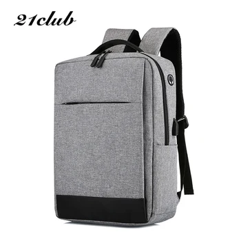 21CLUB Brand Solid Color Waterproof USB Features Large capacity Men And Women Rucksack Travel Preppy Style Multifunctio Backpack 
21CLUB Brand Solid Color Waterproof USB Features Large capacity Men And Women Rucksack Travel Preppy Style Multifunctio Backpack