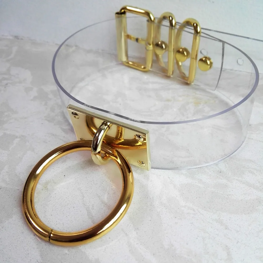 Sexy Fashion Harajuku Handmade Leather Choker belt Rock Punk Goth Collar double O-Round Stud Gold-color color Necklace torque
Sexy Fashion Harajuku Handmade Leather Choker belt Rock Punk Goth Collar double O-Round Stud Gold-color color Necklace torque