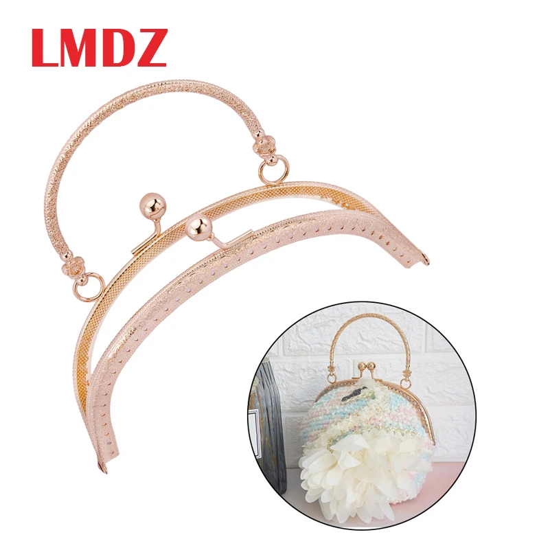 LMDZ 1Pcs 16.5cm Metal Handbag Handle Frame Kiss Clasp Lock Handle Arch Clasp For Purse Bag 4 Colors Metal Purse Frame
LMDZ 1Pcs 16.5cm Metal Handbag Handle Frame Kiss Clasp Lock Handle Arch Clasp For Purse Bag 4 Colors Metal Purse Frame