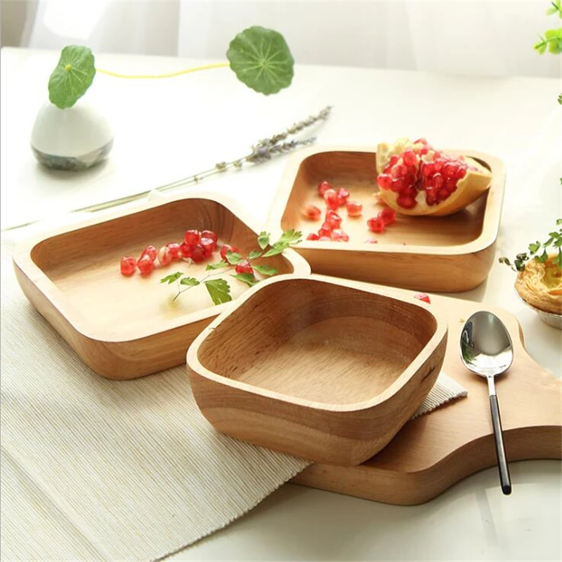 Kitchen Bowls Wooden Salad Bowl Wooden Plate Snack Dessert Serving Dishes Food Container Tableware Gadgets For Home
Kitchen Bowls Wooden Salad Bowl Wooden Plate Snack Dessert Serving Dishes Food Container Tableware Gadgets For Home