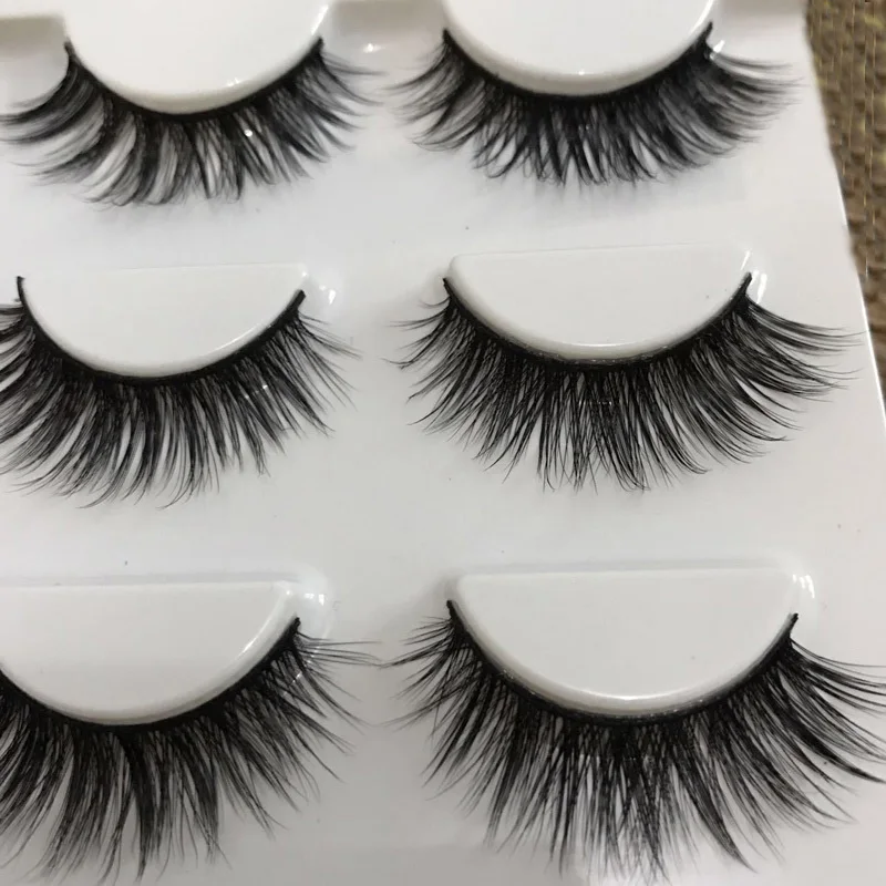 3D Solid Handmade Artificial Fiber False Eyelashes Natural Cross Eyelashes Plastic Cotton Thread False Eyelashes
3D Solid Handmade Artificial Fiber False Eyelashes Natural Cross Eyelashes Plastic Cotton Thread False Eyelashes