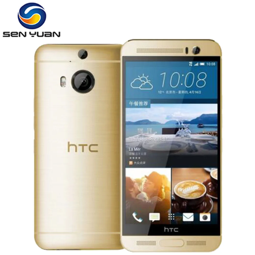 

Original Unlocked HTC One M9 Plus 4G LTE phone 3GB RAM 32GB ROM Octa-core 20MP HTC ONE M9+ Mobile Phone