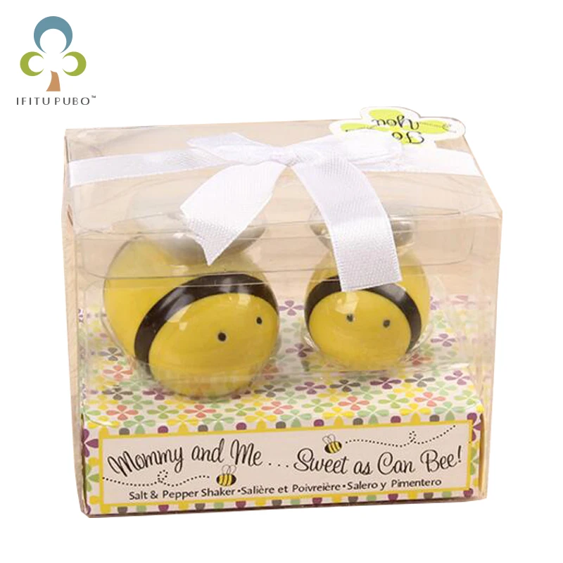 Ceramic Cruet Spice Jar Mommy and Me Honey bee Salt and Pepper Shakers Baby Shower Favor Baptism Souvenir WYQ
Ceramic Cruet Spice Jar Mommy and Me Honey bee Salt and Pepper Shakers Baby Shower Favor Baptism Souvenir WYQ