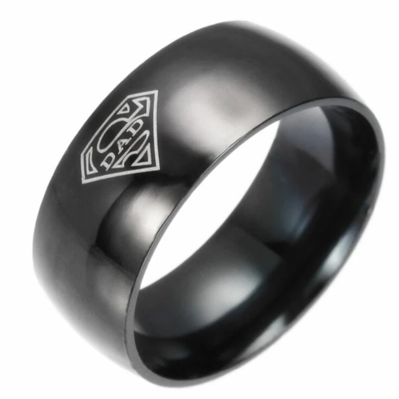 Fashion Superman Logo Jewelry Stainless Steel Ring Superhero Classic S Logo For Dad
Fashion Superman Logo Jewelry Stainless Steel Ring Superhero Classic S Logo For Dad