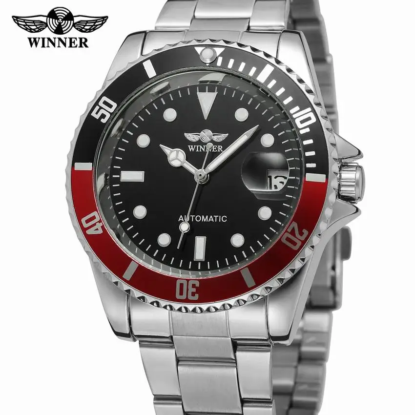 Hot WINNER Brand Watch Men Top Luxury Automatic Mechanical Watch Men Stainless Steel Clock Business Watches Relogio Masculino
Hot WINNER Brand Watch Men Top Luxury Automatic Mechanical Watch Men Stainless Steel Clock Business Watches Relogio Masculino