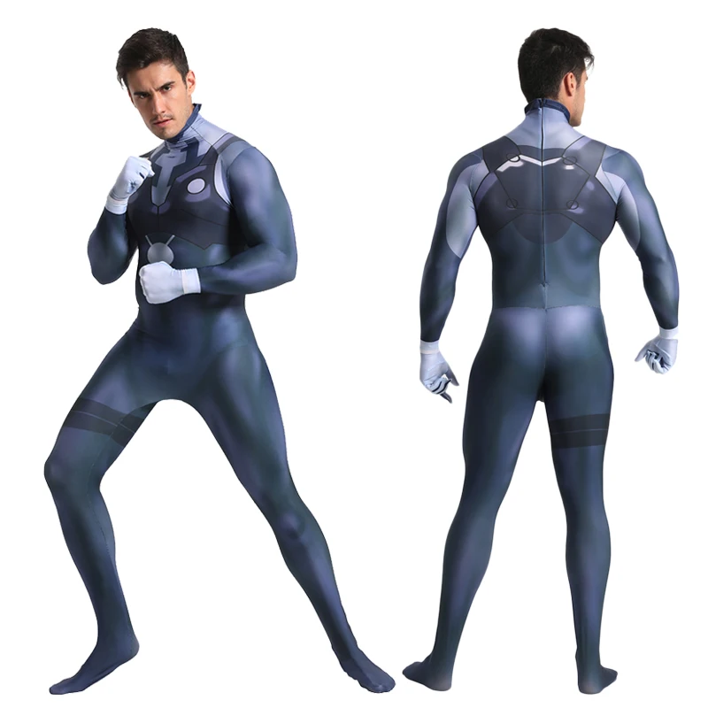 Anime Darling in the frankxx Hiro Goro Male Cosplay Costume Zentai Bodysuit Adults One-Piece Tight Suit Spandex Jumpsuits
Anime Darling in the frankxx Hiro Goro Male Cosplay Costume Zentai Bodysuit Adults One-Piece Tight Suit Spandex Jumpsuits