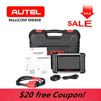 AUTEL MK808 MaxiCom WiFi OBD2 Car Diagnostic Scanner Tool Touchscreen Android Key programming Tablet SAS BMS Auto Code Reader
AUTEL MK808 MaxiCom WiFi OBD2 Car Diagnostic Scanner Tool Touchscreen Android Key programming Tablet SAS BMS Auto Code Reader
