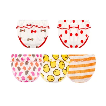 MrY 5pcs/lot Baby Underwear Infant Panties Newborn Underpants Baby Panties Cute Briefs for Girls Reusable Breathable Under Pant
MrY 5pcs/lot Baby Underwear Infant Panties Newborn Underpants Baby Panties Cute Briefs for Girls Reusable Breathable Under Pant