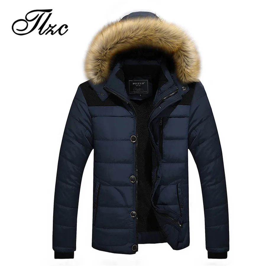 TLZC 2018 Men Hooded Casual Slim Parkas Plus Size M-5XL New Arrival Man Warm Winter Cotton-padded Jacket and Coat
TLZC 2018 Men Hooded Casual Slim Parkas Plus Size M-5XL New Arrival Man Warm Winter Cotton-padded Jacket and Coat