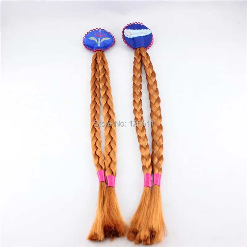 Fashion Children's Hair Snow Anna Spot Enchanted Princess Braid For Girls Wig Headwear
Fashion Children's Hair Snow Anna Spot Enchanted Princess Braid For Girls Wig Headwear