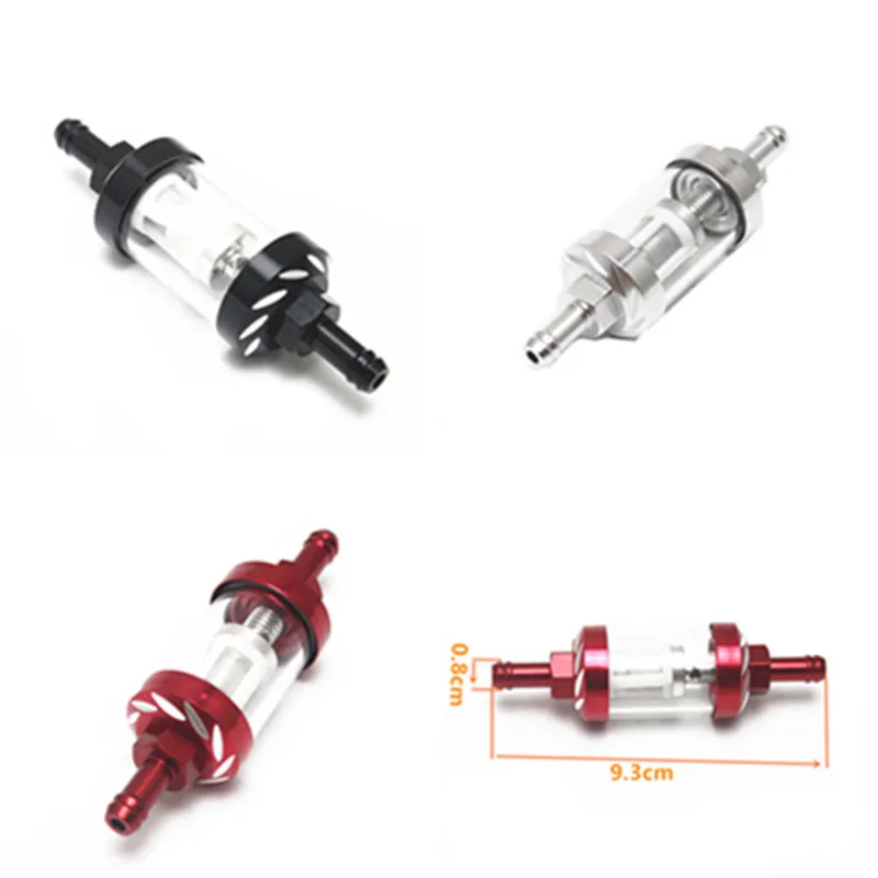 Red /black/silvwe 5/16" 8mm Inline Gas Fuel Petrol Filter For Honda Kawasaki Suzuki Yamaha V Star 650 250 Vmax 1200
Red /black/silvwe 5/16" 8mm Inline Gas Fuel Petrol Filter For Honda Kawasaki Suzuki Yamaha V Star 650 250 Vmax 1200