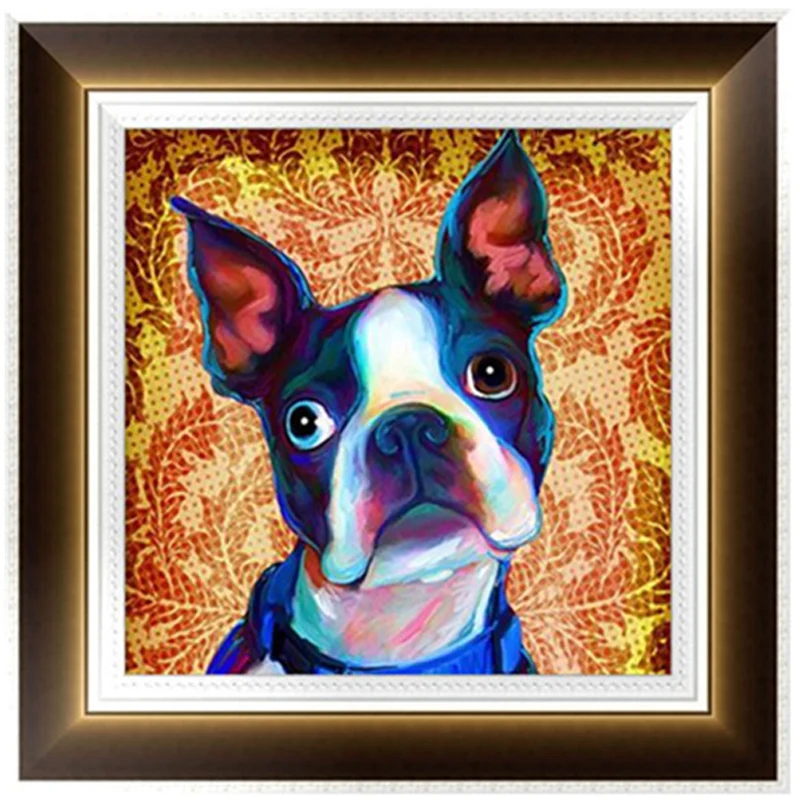 DIY 5D Diamonds Embroidery dog Round Diamond Painting Cross Stitch Kits Diamond Home decor 30*30cm W210
DIY 5D Diamonds Embroidery dog Round Diamond Painting Cross Stitch Kits Diamond Home decor 30*30cm W210