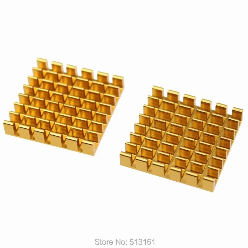 200 Pieces/Lot 25*25*5mm Cooler Radiator With 3M Tapes Cooling Aluminum Heatsinks
200 Pieces/Lot 25*25*5mm Cooler Radiator With 3M Tapes Cooling Aluminum Heatsinks