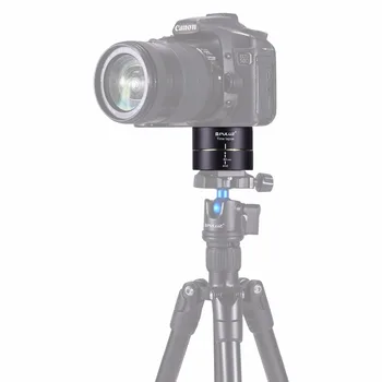 PULUZ 360 Degrees Panning Rotation 60 Minutes Time Lapse Stabilizer Tripod Head Adapter for DSLR Camera Tripod Head
PULUZ 360 Degrees Panning Rotation 60 Minutes Time Lapse Stabilizer Tripod Head Adapter for DSLR Camera Tripod Head