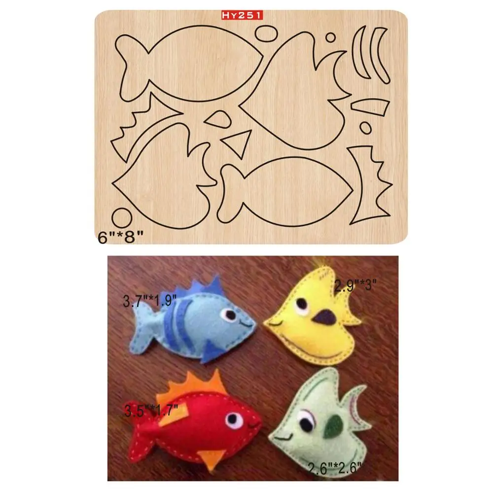 Colorful fish 2019 new wooden mould cutting dies for scrapbooking Thickness/15.8mm
Colorful fish 2019 new wooden mould cutting dies for scrapbooking Thickness/15.8mm
