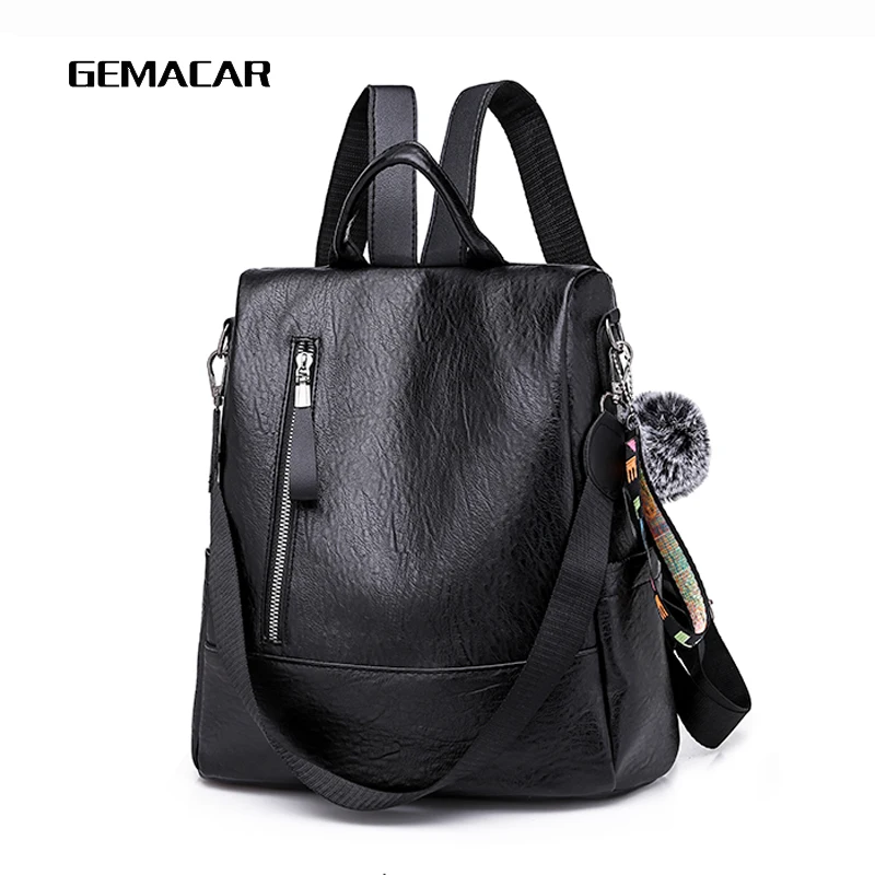 Ladies Casual Backpack Popular Joker Pu Leather Waterproof Long Shoulder Strap Backpack Business Elegant Girl Brand Work Bag
Ladies Casual Backpack Popular Joker Pu Leather Waterproof Long Shoulder Strap Backpack Business Elegant Girl Brand Work Bag