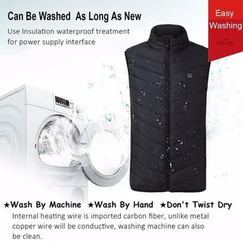 2018 Upgraded Men Outdoor USB Infrared Heating Vest Jacket Winter Carbon Fiber Electric Thermal Clothing Waistcoat fishing vest
2018 Upgraded Men Outdoor USB Infrared Heating Vest Jacket Winter Carbon Fiber Electric Thermal Clothing Waistcoat fishing vest