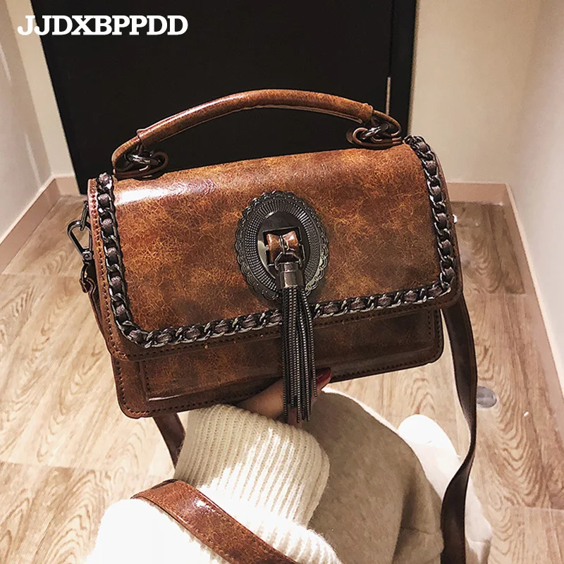 JJDXBPPDD New Fashion Women Shoulder Bag Chain Strap Flap Designer Handbags Clutch Ladies Messenger Bags With Metal Buckle | Багаж и сумки