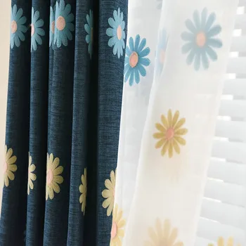 Embroidered Linen Curtains For baby / children Living Room/Bedding Room/ Hotel Luxury Window Treatment Blue/Green Floral Drapes
Embroidered Linen Curtains For baby / children Living Room/Bedding Room/ Hotel Luxury Window Treatment Blue/Green Floral Drapes