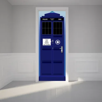 London Police Box Door Renovation Mural Sticker 3D Art Vinyl Wall Stickers Waterproof Self-adhesive Decals Creative Decor DC8
London Police Box Door Renovation Mural Sticker 3D Art Vinyl Wall Stickers Waterproof Self-adhesive Decals Creative Decor DC8