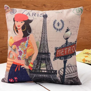 cushion cover Retro Vintage Sketch Paris Eiffel Tower Purple Flower Home Decorative Cotton Linen Pillow Case channel seat covers
cushion cover Retro Vintage Sketch Paris Eiffel Tower Purple Flower Home Decorative Cotton Linen Pillow Case channel seat covers
