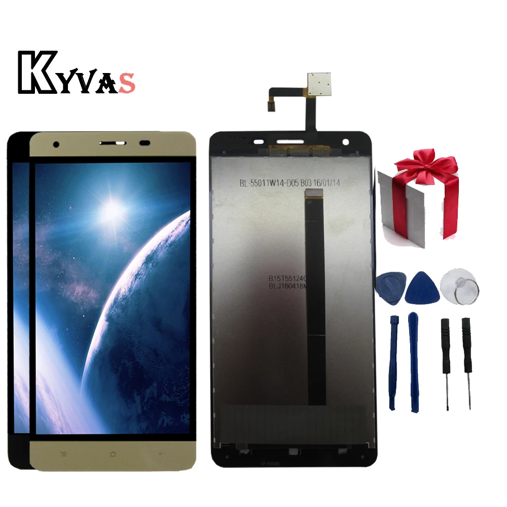 100% Высокое качество теста для Oukitel K6000 Pro ЖК дисплей и сенсорный экран в сборе +
