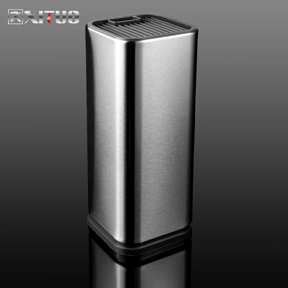 XITUO Stainless Steel Kitchen Knife Holder Storage Box Kitchen Chef Tool Rack High Quality Large Capacity Practical Knife Holder
XITUO Stainless Steel Kitchen Knife Holder Storage Box Kitchen Chef Tool Rack High Quality Large Capacity Practical Knife Holder