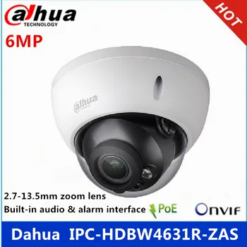 Dahua IPC-HDBW4631R-ZAS 6MP ip camera 2.7~13.5mm motorized zoom lens IP67 IK10 IR30M built-in SD card slot audio interface dome
Dahua IPC-HDBW4631R-ZAS 6MP ip camera 2.7~13.5mm motorized zoom lens IP67 IK10 IR30M built-in SD card slot audio interface dome