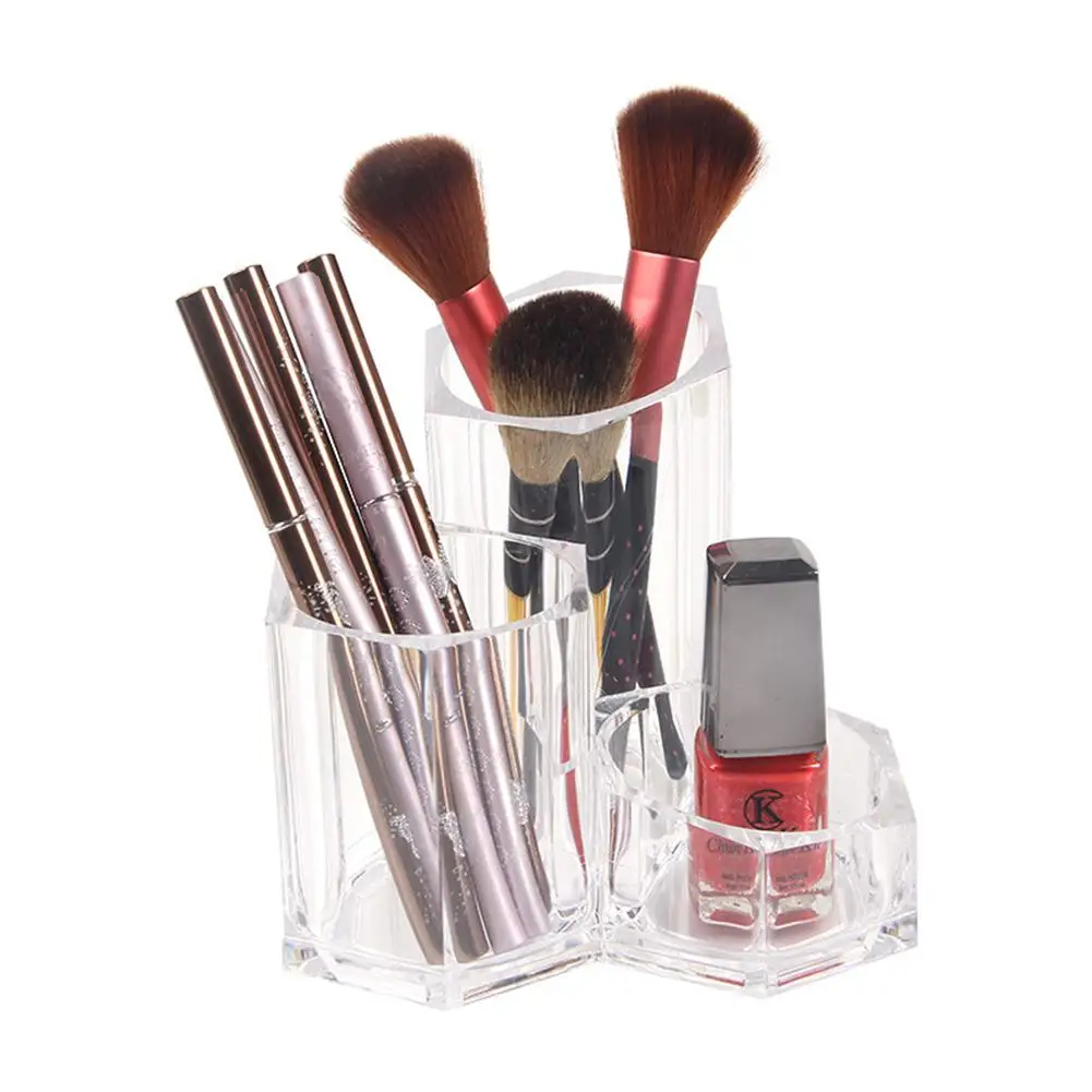 DSstyles Transparent Acrylic Makeup Brush Box Tabletop Storage Bucket for Brushes Eyebrow Pencil Lipstick Cosmetics Organizer
DSstyles Transparent Acrylic Makeup Brush Box Tabletop Storage Bucket for Brushes Eyebrow Pencil Lipstick Cosmetics Organizer