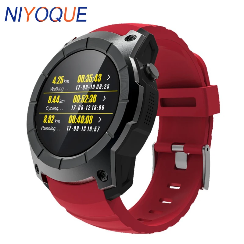 NIYOQUE GPS Smartwatch 1.3 inch Heart Rate Monitor Waterproof SIM Card Watch Bluetooth 4.0 MTK2503 Smart Watch for Android IOS
NIYOQUE GPS Smartwatch 1.3 inch Heart Rate Monitor Waterproof SIM Card Watch Bluetooth 4.0 MTK2503 Smart Watch for Android IOS