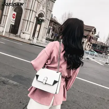 Joxipaw Women Bag Brand Female Handbag High Quality PU Leather Shoulder Bag Fashion Chain White And Black Crossbody Bag
Joxipaw Women Bag Brand Female Handbag High Quality PU Leather Shoulder Bag Fashion Chain White And Black Crossbody Bag