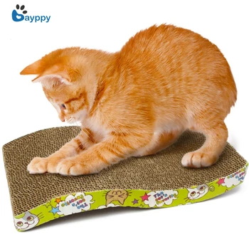 43*21cm Cat Scratch Board with Catnip Cat Bed House Cushion Mat Cat Scratcher Scratching Pad Post Funny Cat Interactive Play Toy
43*21cm Cat Scratch Board with Catnip Cat Bed House Cushion Mat Cat Scratcher Scratching Pad Post Funny Cat Interactive Play Toy