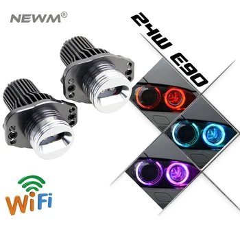 Free Shipping 2Pcs/Set RGB LED Marker Angel Eyes Kit for BMW E90 E91 sedan/wagon canbus no error wifi led angel eyes rings
Free Shipping 2Pcs/Set RGB LED Marker Angel Eyes Kit for BMW E90 E91 sedan/wagon canbus no error wifi led angel eyes rings