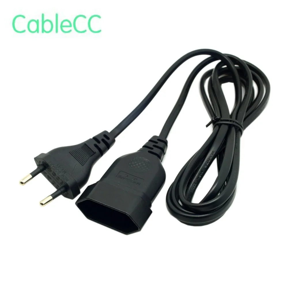 European EU 2 Prong VDE Male to Female Power Extension Cord Cable 1m 2m 3m for PC Computer PDU UPS
European EU 2 Prong VDE Male to Female Power Extension Cord Cable 1m 2m 3m for PC Computer PDU UPS