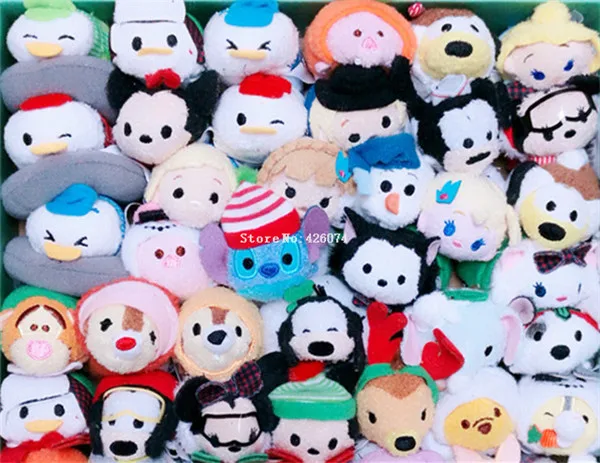 Mini Tsum Tsum Mickey Minnie Donald Duck Goofy Marie Dumbo Bambi Eeyore Piglet Stitch Angel Chip and Dale Kids Plush Toys 6CM
Mini Tsum Tsum Mickey Minnie Donald Duck Goofy Marie Dumbo Bambi Eeyore Piglet Stitch Angel Chip and Dale Kids Plush Toys 6CM