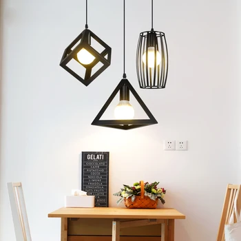 Vintage Pendant Lights Iron Black Hanglamp Table Pendant Lamp Kitchen Fixtures luminaria industrial lamp loft Lighting
Vintage Pendant Lights Iron Black Hanglamp Table Pendant Lamp Kitchen Fixtures luminaria industrial lamp loft Lighting
