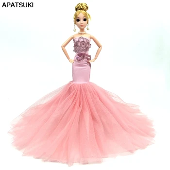 Fashion Doll Clothes For Barbie Doll Mermaid Fishtail Wedding Party Dress For Barbie Dollhouse Limited Collection Handmade Dress
Fashion Doll Clothes For Barbie Doll Mermaid Fishtail Wedding Party Dress For Barbie Dollhouse Limited Collection Handmade Dress