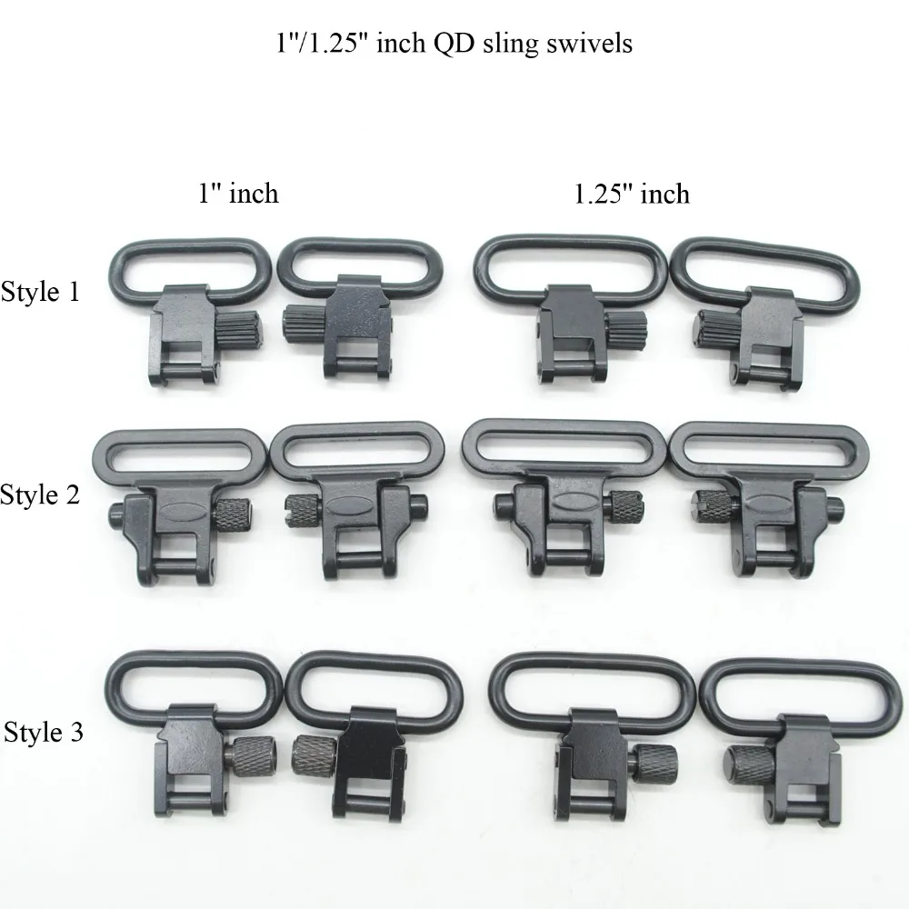 TriRock 2 pcs_1''/1.25'' inch Quick Detach Sling Swivel QD Mount Sling & Swivel_Black Color Free Shipping
TriRock 2 pcs_1''/1.25'' inch Quick Detach Sling Swivel QD Mount Sling & Swivel_Black Color Free Shipping