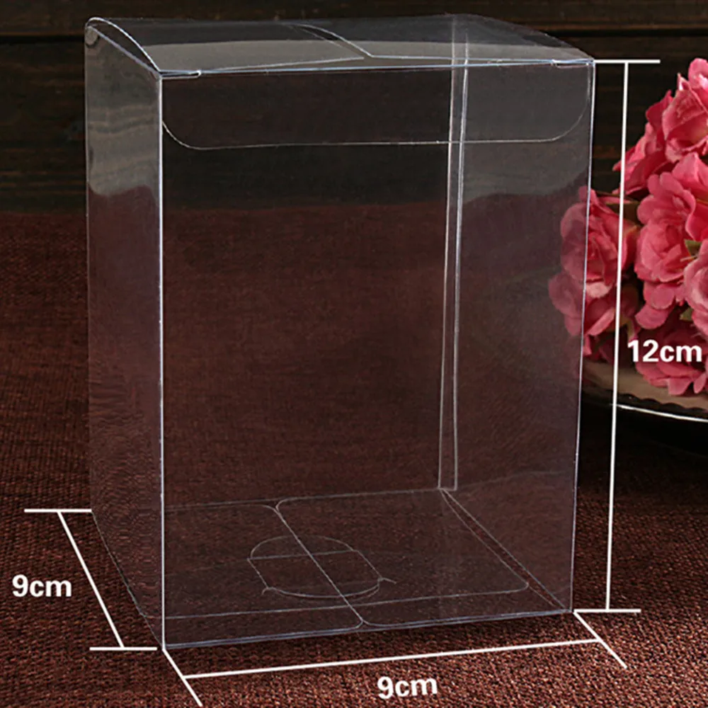 DHL 90Pcs/Lot 9*9*12cm 3.54"x3.54"x4.72" DIY Soap Poly Party Package Boxes Clear Plastic PVC Box For Handmade Gift Flower Crafts
DHL 90Pcs/Lot 9*9*12cm 3.54"x3.54"x4.72" DIY Soap Poly Party Package Boxes Clear Plastic PVC Box For Handmade Gift Flower Crafts