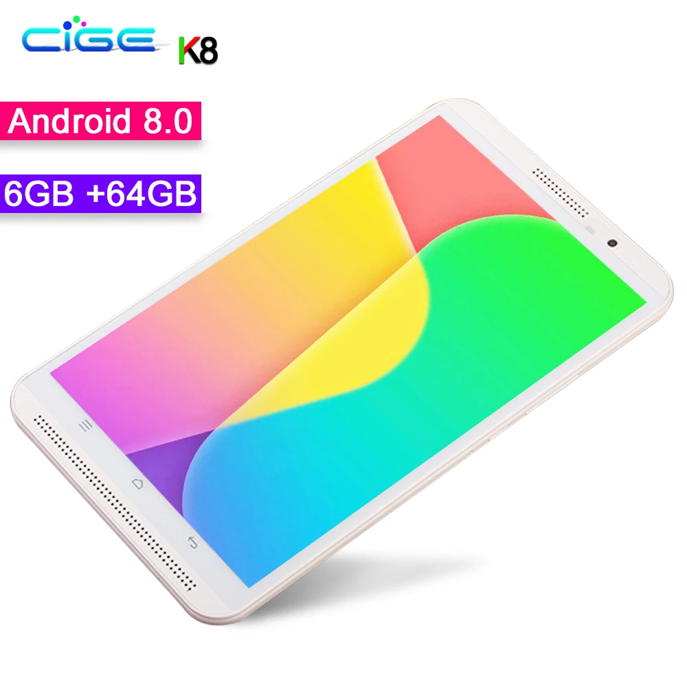 New Arrival 8 inch Tablet Pc Phone Call Android 9.0 Octa Core 3G 4G LTE Mobile Tablets Dual SIM WiFi 1280x800 IPS Screen 6GB RAM
New Arrival 8 inch Tablet Pc Phone Call Android 9.0 Octa Core 3G 4G LTE Mobile Tablets Dual SIM WiFi 1280x800 IPS Screen 6GB RAM