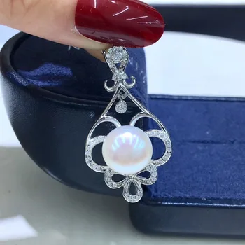 Summer Jewelry Pendant Setting Mounting Pendant Findings and Component for Oyster Akoya Edison Pearls Corals Jade Stones Beads
Summer Jewelry Pendant Setting Mounting Pendant Findings and Component for Oyster Akoya Edison Pearls Corals Jade Stones Beads