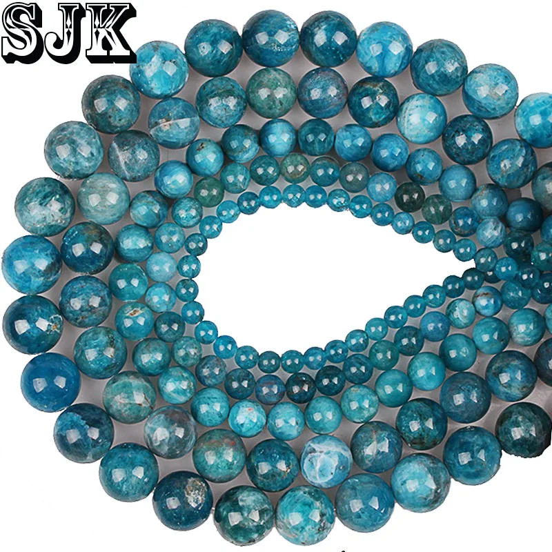 100% Natural Precious Gem Stone Blue Ocean Apatite Sea Sediment Stone Round Beads 4 6 8 10 12MM Diy Beads For Jewelry Making
100% Natural Precious Gem Stone Blue Ocean Apatite Sea Sediment Stone Round Beads 4 6 8 10 12MM Diy Beads For Jewelry Making