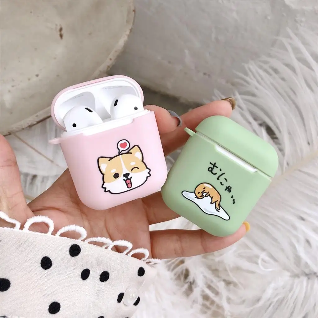Flowers Lemon Gudetama Airplane Boy Dog Pattern Soft TPU Case For Apple Airpods 1/2 Bluetooth Wireless Earphone Bag Box
Flowers Lemon Gudetama Airplane Boy Dog Pattern Soft TPU Case For Apple Airpods 1/2 Bluetooth Wireless Earphone Bag Box